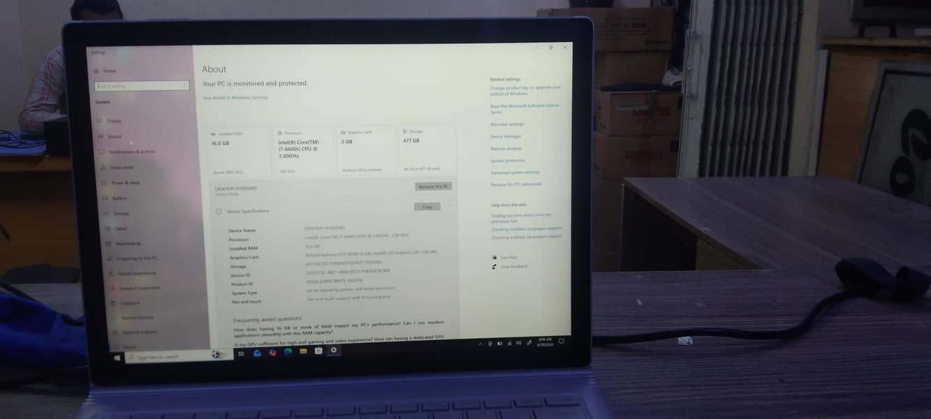 Microsoft Surface Book 2 4