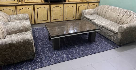 Sofas and table