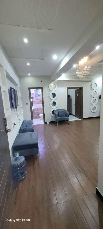 E 11 /4 makkah tower furnished apartment available for rent lift under ground parking Available