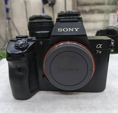 A7iii sony mirrorless DSLR camera