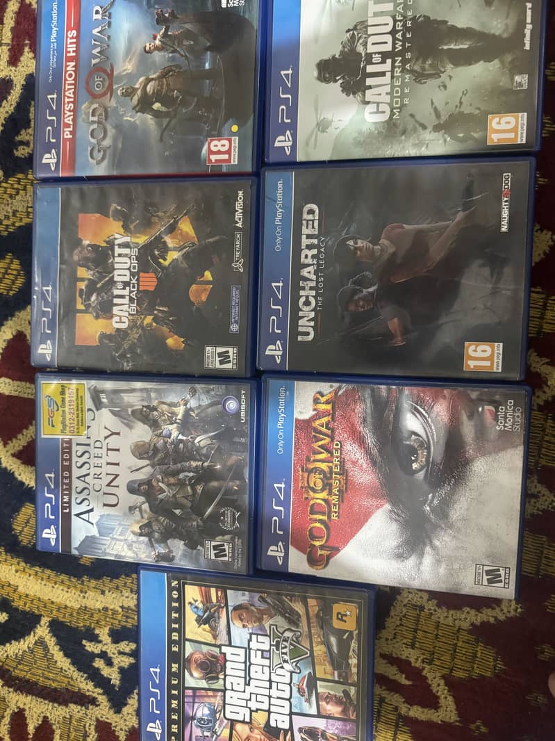 PS4 games 0
