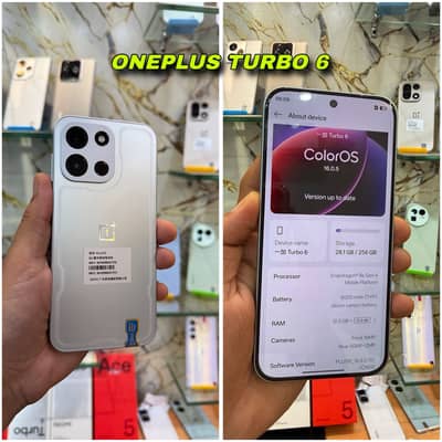 OnePlus Turbo 6 12GB/256GB | Snapdragon 8s Gen 4 | 9000mAh Battery