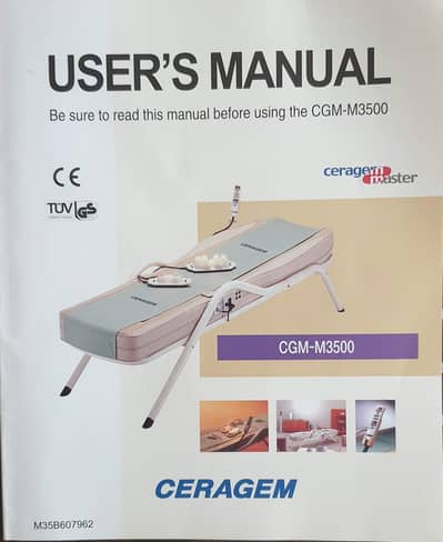 Ceragem CGM-M3500 Automatic Thermal Massage Bed | Korean Massage Mach
