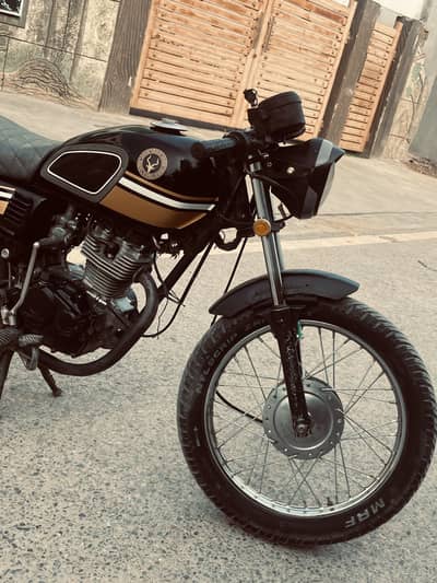 Honda 125 caferacer project bike