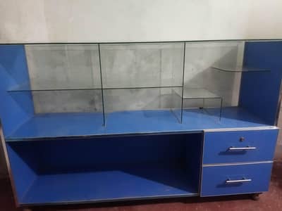 shop Counter wood Glass