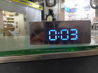 imported led table clock