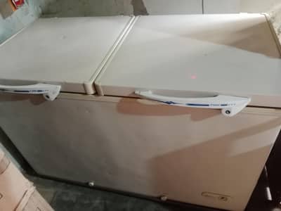 Double door wavers freezer
