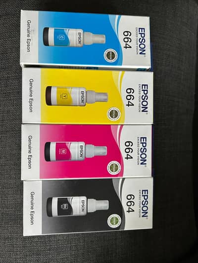 EPSON 664 Original Ink cartridge - Black, Cyan, Yellow, Meganta