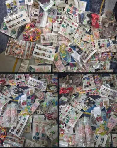 kids hair clip and scrunchies Bulk Pack [imported]