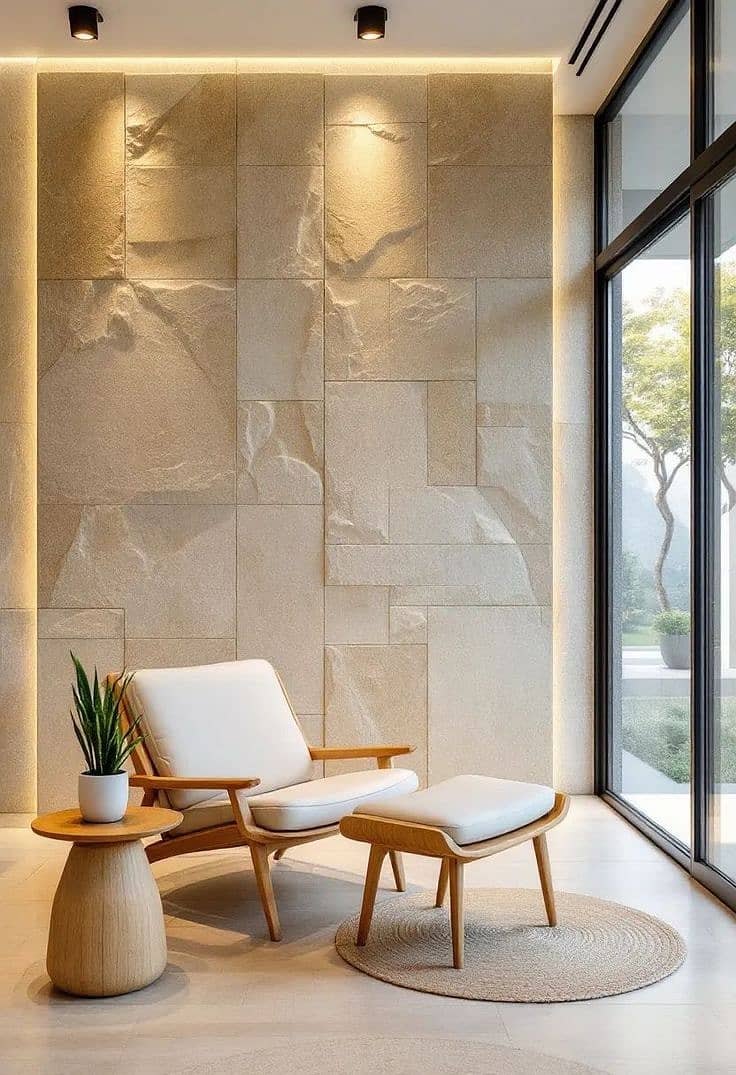 Wpvc Wallpanel - PU Stone - Pvc Wallpanel - Solid Wallpanel - Panels 4