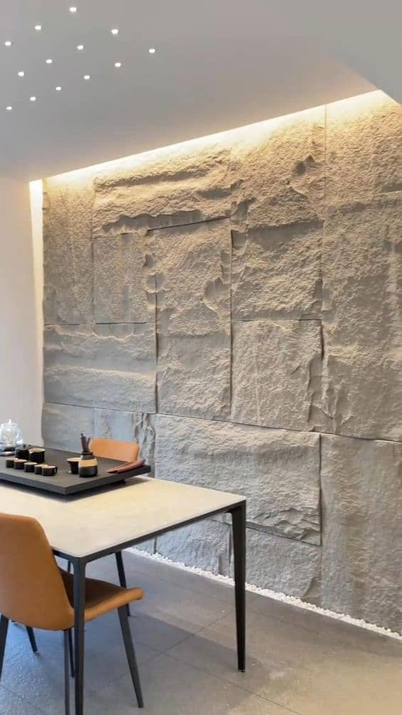 Wpvc Wallpanel - PU Stone - Pvc Wallpanel - Solid Wallpanel - Panels 5