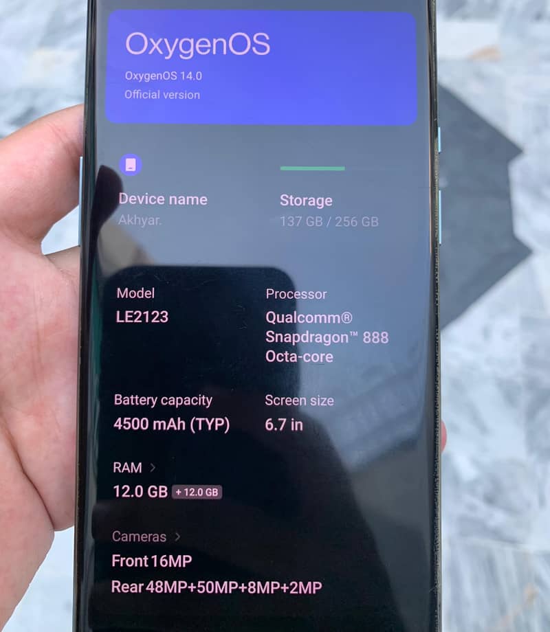 OnePlus 9pro 6