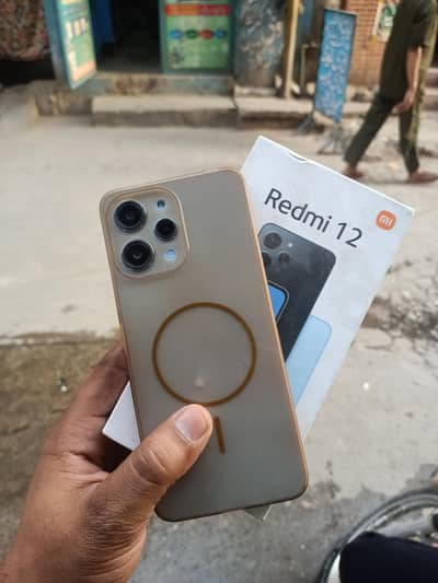 redmi 12 8/128 complete box 10/9 argent sle