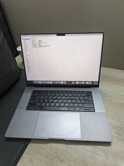 Macbrook Pro 16 inch M1 Max 32 GB 512GB
