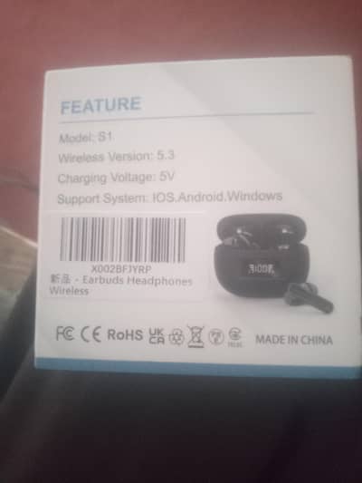 S1 earbuds 20 days used