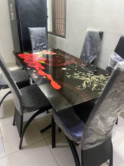 6 seater dining table