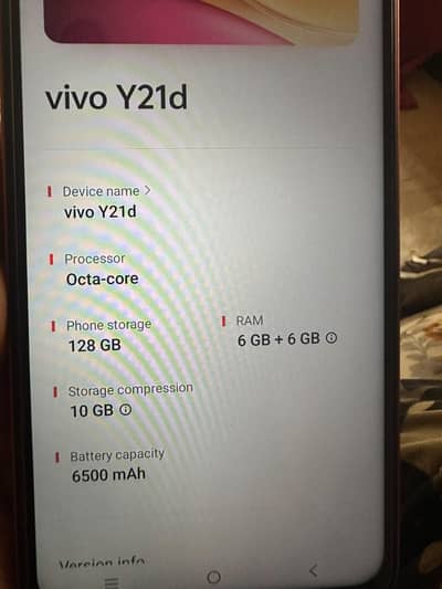 vivo y21d complete Saman all okay 10 mahine ke warranty. . 03145878907