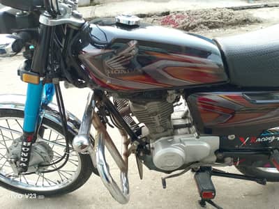 CG 125 2022 model Hyderabad number hai