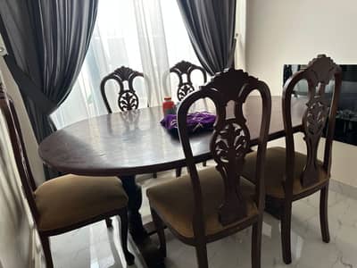 Pure wooden dinning table