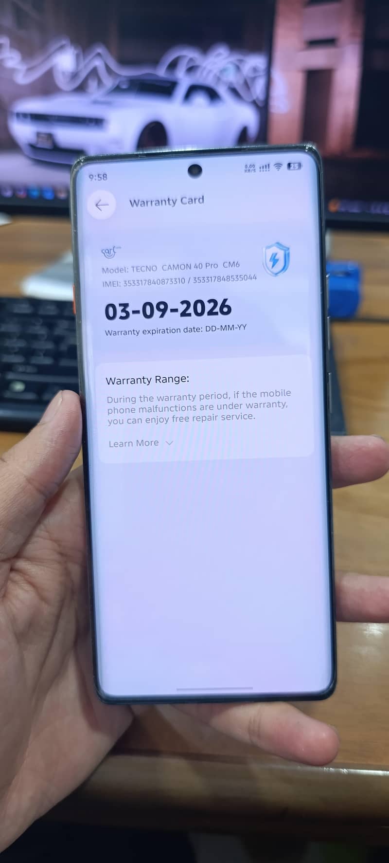 Tecno CAMON 40 Pro 3