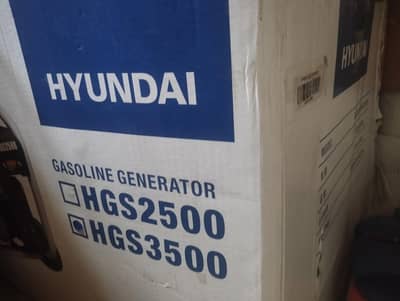 Hyundai Gasoline generator 3 kw(HGS3500)
