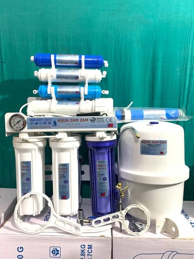 Aqua zam zam 7stage ro water filter system. Brand  excellent cond