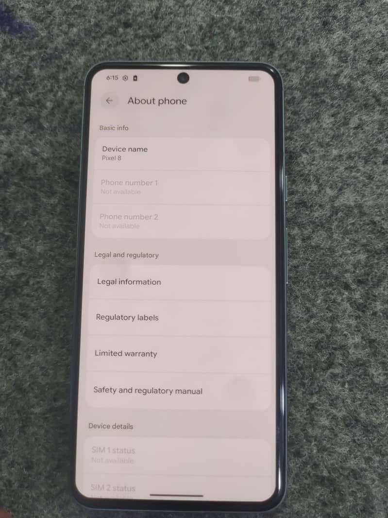 Google Pixel 8 4