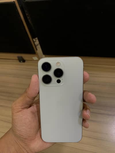 Apple iPhone 15 Pro Scratchless With Complete Box