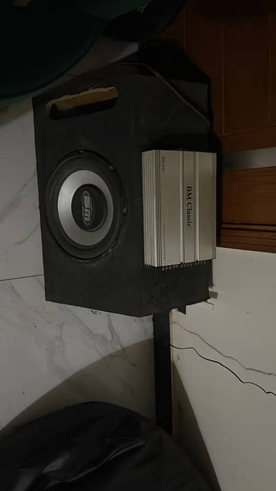 Bosh Man Woofer and Amplifier