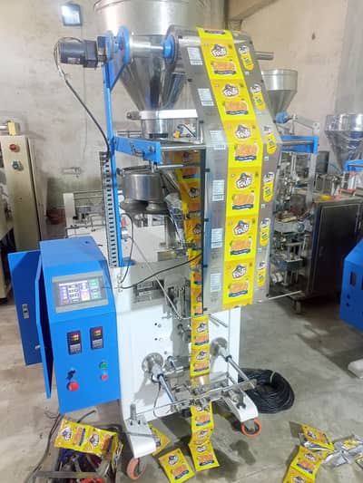 Automatic Packing Machine For Slanty Nimko Chips Spices Rice Surf Sal