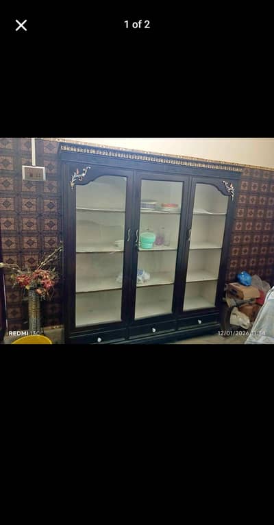 Chinioti Wooden Almari for Crockery