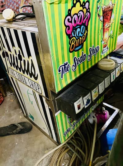 Urgent  Soda machine & Setup For Sell 03482488261