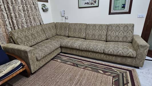 L-shape sofa for lounge