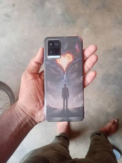 Vivo Y21 A 4/64 onli kit glass crack