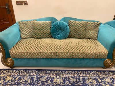 5-Seater Velvet Sofa Set for Sale - Great Look