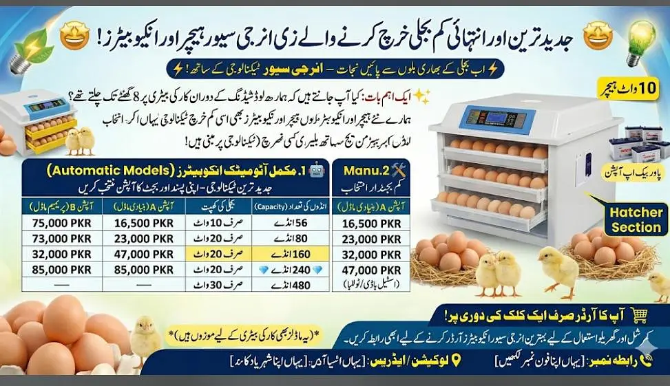 Energy saver incubator 10 watt | Egg hatching| egg machine| incubator