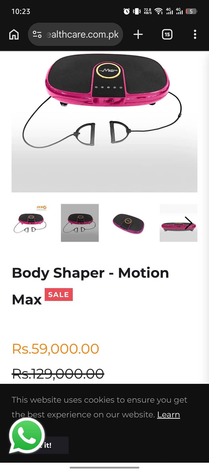 Zero vibrator 10/10 only 2 weeks use 2