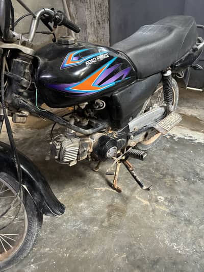 Road Prince 110cc (2017) – Black Colour