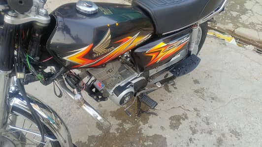 HONDA CG 125 2021 MODEL PUNJAB NUMBER