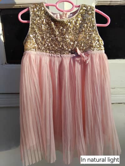 Imported Girls Party Pink Frock