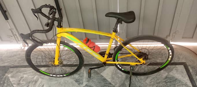 Racing Road Bicycle | CORE | Yellow and Green Sports