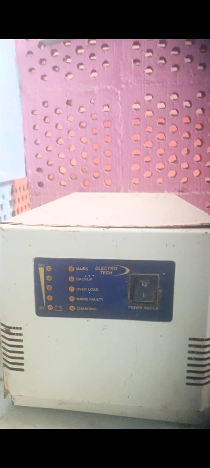 UPS Running Condition 0