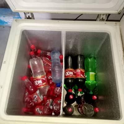 waves double door fridge