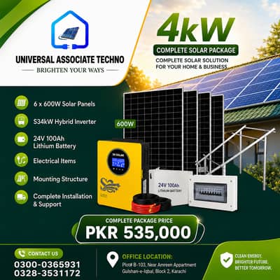 S3 Hybrid inverters 4KW / 6KW |ITEL|Inverex|Installation services|