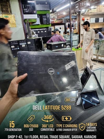 Dell Ltitude 5289 i5 7th generation