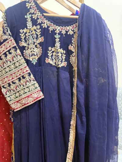 3 Piece Dress for Mehndi & Barat | Fancy Formal Wear