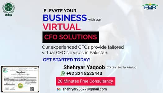 Sales Tax, Income Tax Return, Tax Consultant, FBR, Tax Filer, NTN,SECP