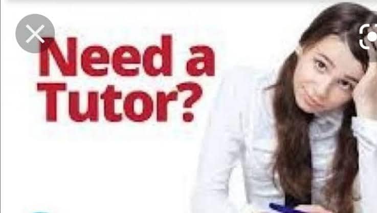 Tutor Available 1