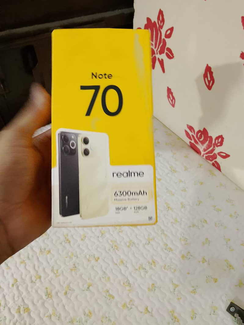 Realme note 70 0