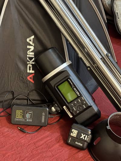 Godox AD600BM Complete Studio Flash Lighting Kit
